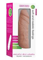 Телесный вибратор Realistic Skin Vibrator Big - 22 см.