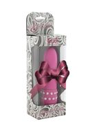 Розовый вибратор с кристаллами Diamond Pink Petit (11 см)