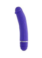 Фиолетовый вибратор-реалистик PURRFECT SILICONE VIBRATOR 6INCH PURPLE