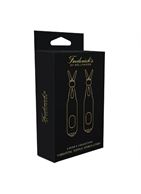 Черные вибростимуляторы для массажа сосков Vibrating Nipple Stimulators