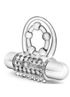 Прозрачное эрекционное виброкольцо Vibrating Super Clitifier