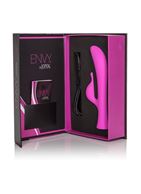 Розовый вибромассажер Six Envy by Jopen - 17,8 см.