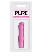 Фиолетовый мини-вибромассажёр PURE 3.5INCH VIBRATOR PURPLE - 9 см.