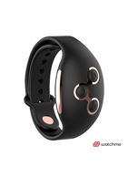 Черно-золотистое виброяйцо с пультом-часами Anne's Desire Vibro Egg Wireless Watchme
