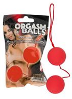 Красные вагинальные шарики Orgazm Balls