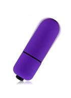 Фиолетовая вибропуля X-Basic Bullet Mini 10 speeds (5,9 см)