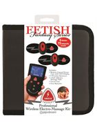 Самоклеющиеся накладки PROFFESIONAL WIRELESS ELEKTRO-MASSAGE KIT для электростимуляции 