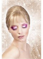 Черные ресницы со стразами Glitter