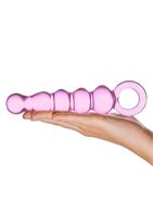 Анальный розовый жезл Quintessence Anal Slider (19 см)