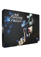 Набор чёрных вибраторов AMAZING PLEASURE SEX TOY KIT (10 предметов)