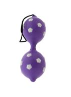 Вагинальные шарики в цветной оболочке Duo Balls (3,8 см)