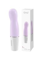 Розовый мини-вибратор OVO D3 (14 см)