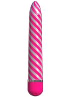 Розовый вибратор Sweet Swirl Vibrator (21,3 см)