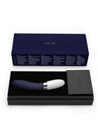 Синий перезаряжаемый вибратор Liv 2 Blue - 17,4 см.