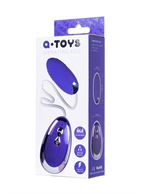 Фиолетовое виброяйцо A-Toys (6,5 см)
