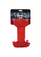 Красная веревка для связывания BDSM Rope (30 м)