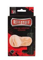 Мастурбатор-вагина с вибрацией REALSTUFF VIBRATING MASTURBATOR PUSSY