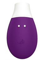 Фиолетовый клиторальный стимулятор Jubie