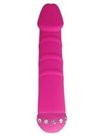 Розовый вибратор SPARKLE SUCCUBI VIBRATING DONG (14,5 см)