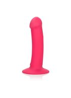 Розовый перезаряжаемый фаллоимитатор Luxe - Touch-Sensitive Vibrator