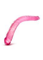 Розовый двусторонний фаллоимитатор B Yours 16" Double Dildo (40,6 см)