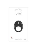 Эрекционное кольцо черное OVO B10