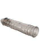 Дымчатая насадка на пенис (16,5 см)