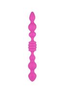 Розовый анальный стимулятор Lovely Juicer Double Ended Butt Plug (25,4 см)