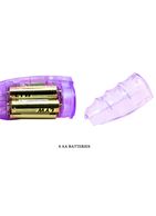 Сиреневый вибратор ротатор Deluxe Dream Lover с клиторальным отростком (26 см)