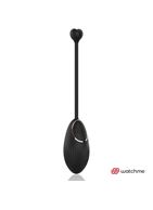 Черное виброяйцо с пультом-часами Anne's Desire Vibro Egg Wireless Watchme