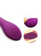 Фиолетовый вибратор G-Spot Evelyn (15,1 см)