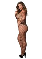 Комбинезон-сетка OFF THE SHOULDER BODYSTOCKING