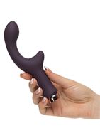 Фиолетовый вибратор Lavish Attention Rechargeable Clitoral G-Spot Vibrator (18,4 см)