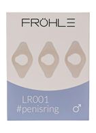 Набор Love Rings из 3 малых вытянутых эрекционных колец