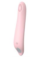 Нежно-розовый вибромассажер LUSTY WOODPECKER (18 см)