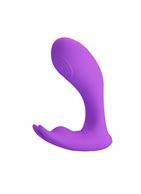 Фиолетовый стимулятор G-точки Idabelle с пульдом ДУ (10,1 см)