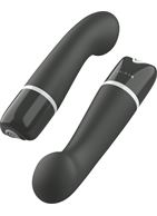Черный G-вибростимулятор Bdesired Deluxe Curve (15,2 см)