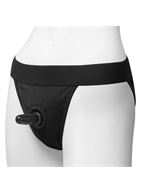 Трусики с плугом Vac-U-Lock Panty Harness with Plug Full Back - L/XL