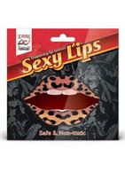 Lip Tattoo Леопардовый