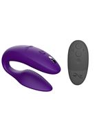 Фиолетовый вибратор для пар We-Vibe Sync 2