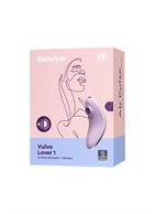 Сиреневый вакуум-волновой вибростимулятор клитора Satisfyer Vulva Lover 1