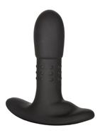 Черный массажер простаты с браслетом-пультом Eclipse Wristband Remote Beaded Probe - 12,75 см.