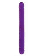 Двойной фиолетовый фаллоимитатор DOUBLE DONG LAVENDER (30 см)