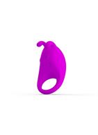 Лиловое эрекционное кольцо с вибрацией Rabbit Vibrator