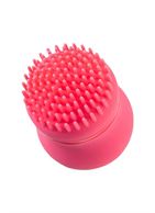 Розовый стимулятор клитора CURU-CURU BRUSH ROTER