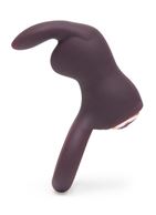 Фиолетовое эрекционное виброкольцо Lost in Each Other Rechargeable Rabbit Love Ring