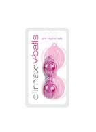 Розовые вагинальные шарики Climax V-Ball Pink Vagina Balls