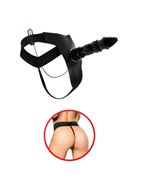 Страпон с вибрацией Black Magic Vibrating Strap-On