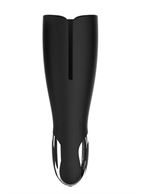 Черный мастурбатор NAGHI NO.44 RECHARGEABLE MASTURBATOR