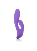 Двойной фиолетовый вибратор Silhouette S15 - 20 см.